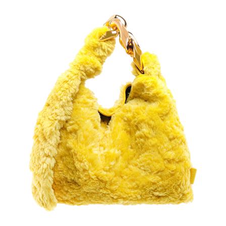 JW Anderson Shoulder Tass , Geel , Dames , Maat: ONE Size Schoudertassen