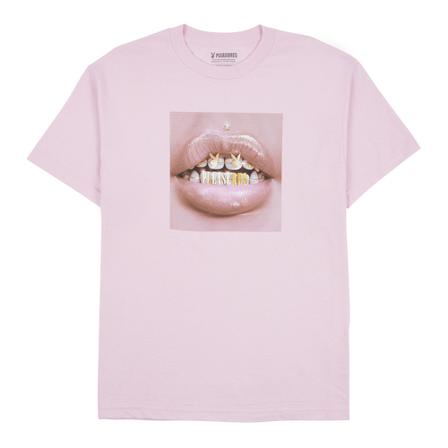 Pleasures Tee Pink, Herre T-shirts