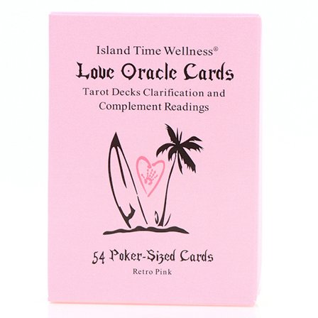 Love Oracle Cards Engelsk brætspil Divination forudsiger multip
