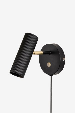 Globen Lighting - Vägglampa Hubble - Svart - Vägglampor - Från Homeroom