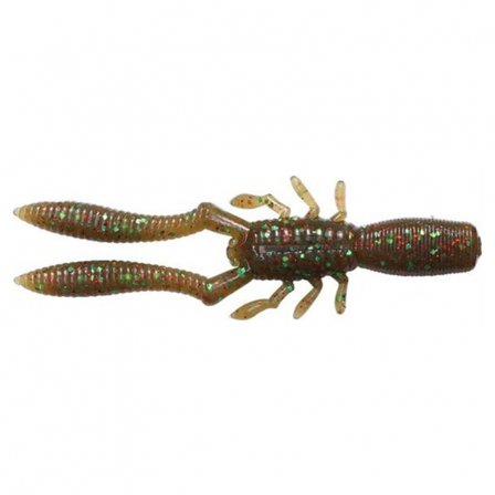Megabass Honjikomi Bottle Shrimp 3'', 7,6cm (6-pack) - Kasumi Green F