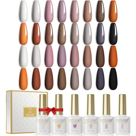 Gellackset med 20 Färger 07