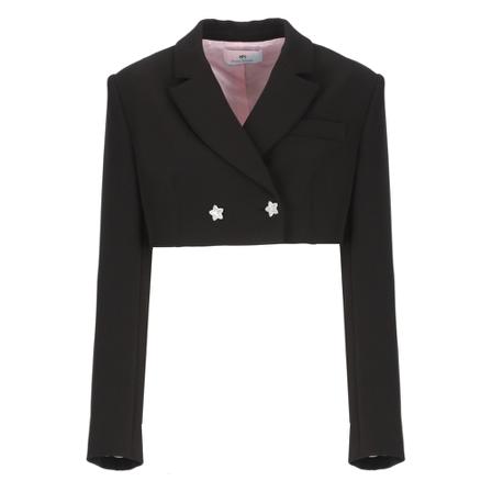 Chiara Ferragni Collection, Chiara Ferragni Jackets Black Zwart, Dames, Maat:S,voering