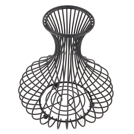 Vinflaska fat Korkpropp Förvaringskorghållare Järnkorksamlarbehållare