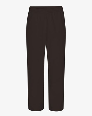 Organic Straight Leg Sweatpants - Coffee Brown - Male - XL