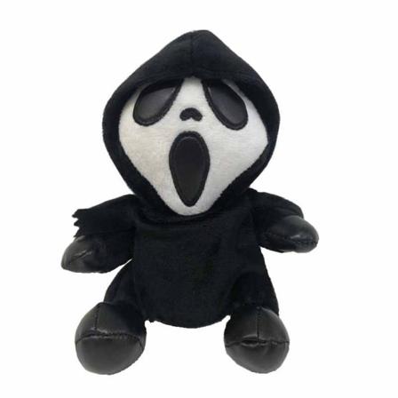 1st Grim Reaper Plyschleksak Ghost Face Screaming Doll Halloween Gi