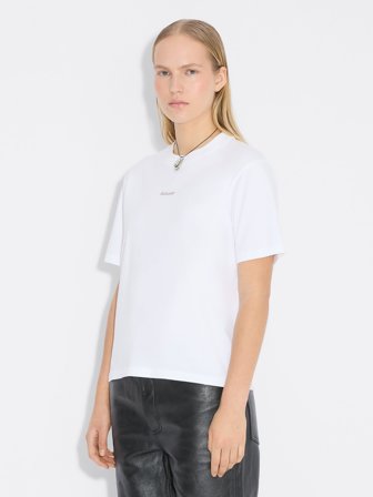 Holzweiler - Gingham Tee - White - Womens - Medium