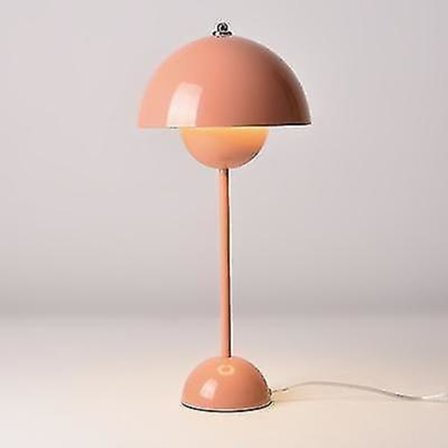 Modern Iron Flowerpot Table Lamps For Bedroom Living Room Bedside Tabl