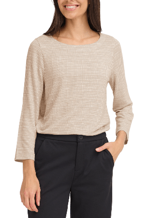 Fransa FRNIALA TEE 2 T-shirts & toppar Dam Brun XL