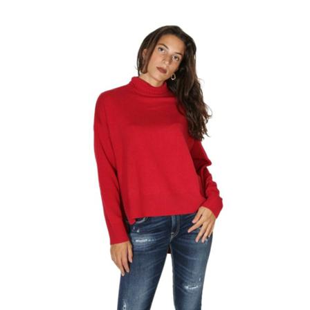 Pinko, Turtlenecks Czerwony, Kobieta, Rozmiar: S