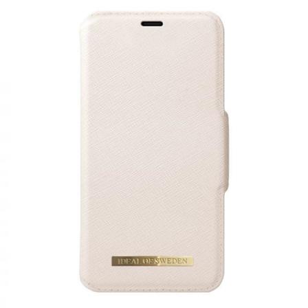 Ideal Of Sweden Fashion Wallet Saffiano Beige Samsung Galaxy S9+ Beige Saffiano Beige Galaxy S9+