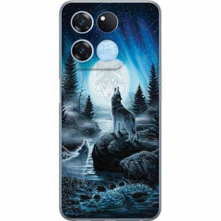 Oneplus Ace Racing Genomskinligt Skal Wolf / Varg