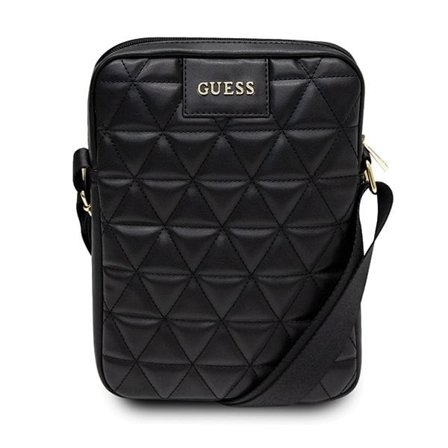 Guess Quiltad 10" väska för surfplatta - svart