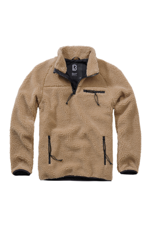 Brandit Teddyfleece Troyer Jacka Kamel XXL