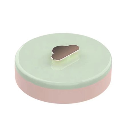 Isformbricka 22 Galler Lätt Släpp Mat Klass Silikon Ismaskin Form med Lock för Frys Rosa och Grön