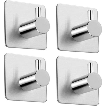 Klistremerke krok, baderom vegg klistremerke krok, kjøkken håndkle krok,