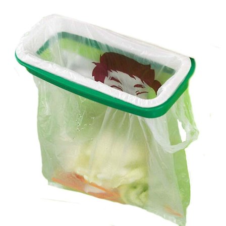 Skraldespandsholder Organizer, Hængende Opbevaringsstativ, 22*12.5cm