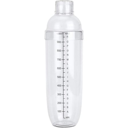 Protein Shaker, Bærbar Sklisikker Salatdressing Shaker for Fest for Restaurant for Bar for Bubble Tea Shop for Hjemmebruk (1000ml)