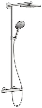 Hansgrohe Raindance Duschset tak/handdusch med blandare, Badrum