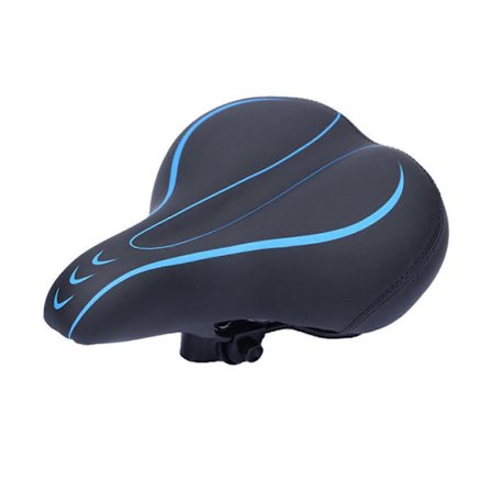 Paksunnetut ja levennetyt pyörän satulat, erittäin pehmeä pyörän istuintyyny, satuloiden vaihto retkipyöriin ja seikkailupyöriin