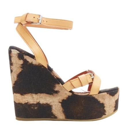 Giambattista Valli Pre-owned, Pre-owned Fabric heels Bruin, Dames, Maat:36 EU,Canvas,print