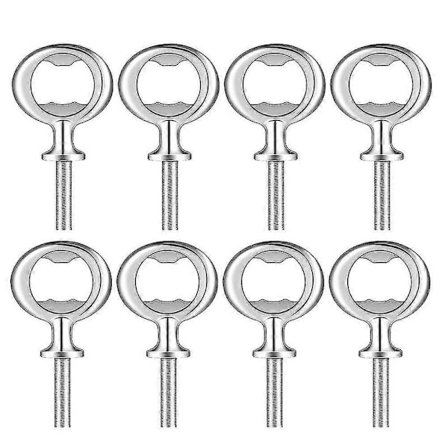 8-delt flaskeåpnersett metall flaskeåpner DIY flaskeåpner_Spesiell gave