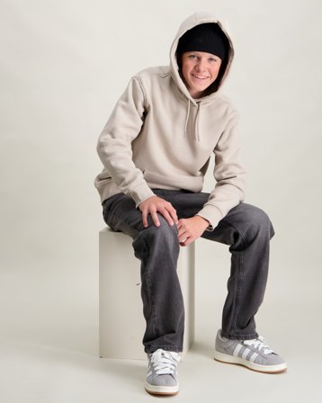 RYVLS The Core Hoodie Beige Hoodies Jongens - Kids Brand Store