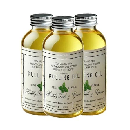 1-3X Ren-Økologisk Kokosolie Mundskyl Professionel Mundfrisker Oral Plejeartikler