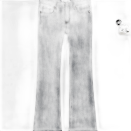 Mörkblå bootcut jeans