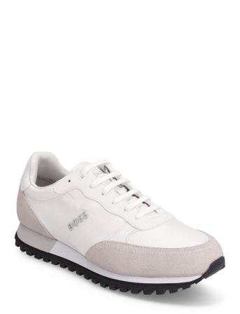 Parkour-L_Runn_Nymx Lave Sneakers Hvit BOSS*Betinget Tilbud