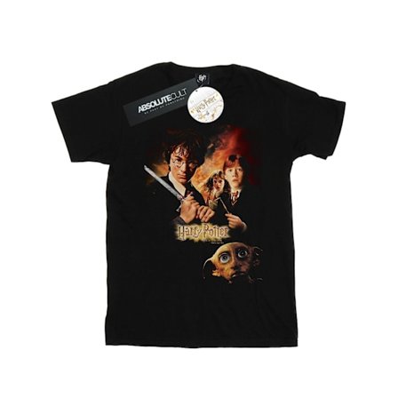 Harry Potter Herr Chamber Of Secrets Poster T-Shirt XL Svart
