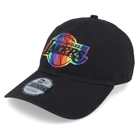 New Era - Negro unconstructed Gorra - Hatstore Exclusive x LA Lakers Rainbow Flag 9TWENTY Dad Cap @ Hatstore