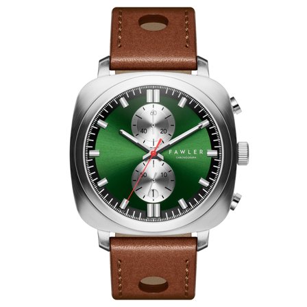 Callao | Green Cushion-shaped Watch for Men - Wrist watches
