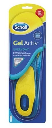 Scholl Gel Activ Everyday Uomo Solette Taglia 42-46.5