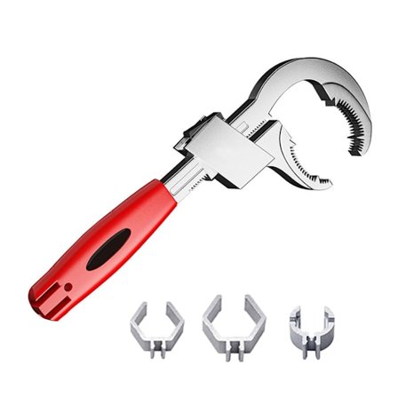 Multifunktionel Bassinnøgle VVS-nøgle Vasknøgle Vandhanenøgle Værktøj