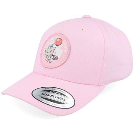 Unicorns - Rose adjustable Casquette - Kids Unicorn Cat Love Patch Pink Adjustable @ Hatstore