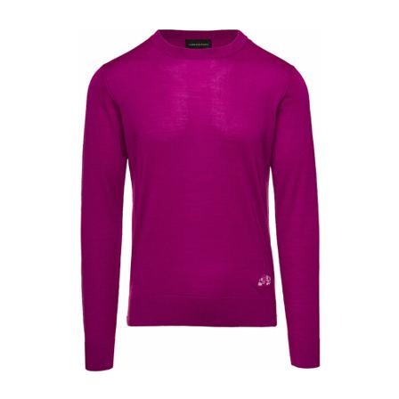 Gabriele Pasini, Round-neck Knitwear Roze, Heren, Maat:M