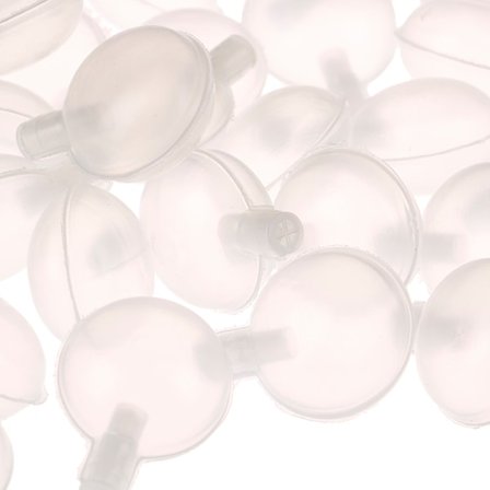 50 kpl Vaihtovinkujat koiranlelujen vinkujalle Korjaus Fix Vauva Läpinäkyvä