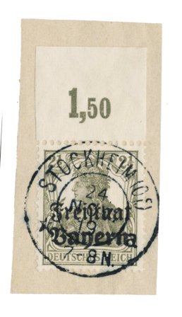 Tyskland stater 1919 - MICHEL Michel. 136 POR - Stemplet