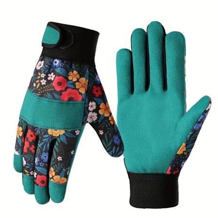 Bekväma Trädgårdshandskar Fiber Ventilerande Halkskydd för Omplantering