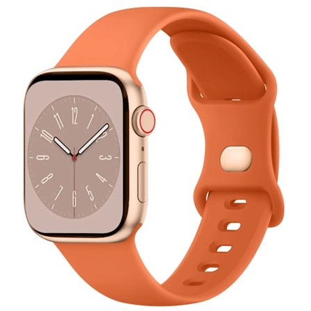 Mjukt silikonband för Apple Watch 8 7 6 5 4 3 SE Armband för IWatch Ultra 49mm 45mm 41mm 40mm 44mm 38mm 42mm klocka