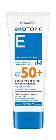 Pharmaceris Emotopic Dermo Protective Mineral Cream SPF 50+ 75 ml, Skincare, Medicin & Pleje, Eksem & Tør Hud
