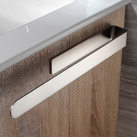 Baderomshylle for Håndklær Uten Boring Selvklebende Håndklestativ Rustfritt Stål 39cm