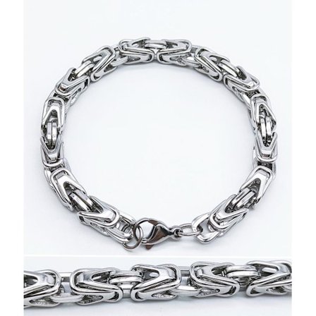 Kejsarlänk / armband i Stål som håller färgen livet ut!