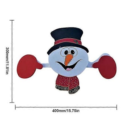 Julepynt Julenissen Reinsdyr-nissen Kikker Gjerde Juledekor Utendørs Festlighet Til Anledningen Navidad