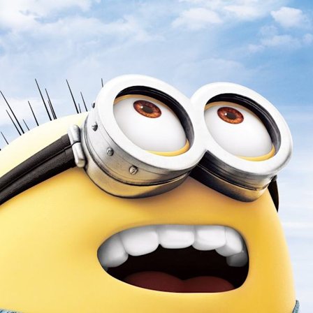 5D DIY diamantmaleri med tegneseriefigur - den lille gule mand