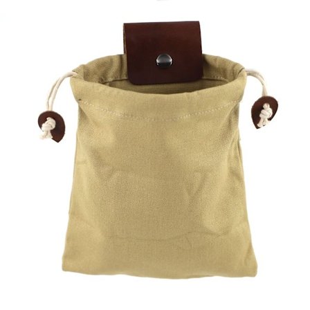 Foraging Bag, Sammenleggbar Bushcraft Bag, Voksduk Foraging P