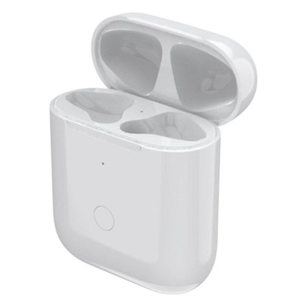 Trådlöst laddningsfodral för 1 2 laddningsfodral för AirPod 1/2 generation, stödjer Bluetooth-parning