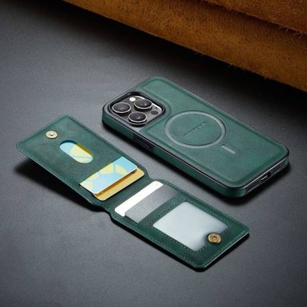 (Til iPhone 16 Plus) MagSafe Telefoncover med roterende ring og