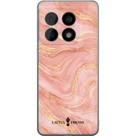 Yhteensopiva Puhelinkuori OnePlus OnePlus 10 Pro Cactus and Friends – RoseGoldFlow